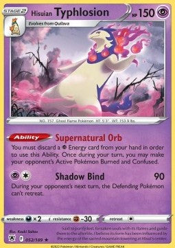 Hisui-Tornupto ASR-052 Holo Rare Near Mint Deutsch