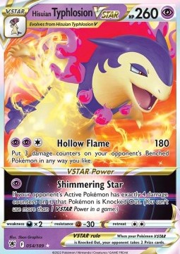 Hisuian Typhlosion VSTAR ASR-054 Ultra Rare Near Mint Englisch
