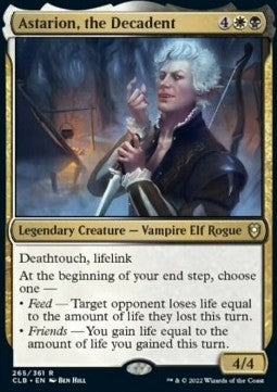 Astarion, the Decadent CLB-265 Rare Good Englisch Foil