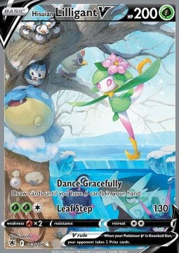 Hisuian Lilligant V ASR-163 Ultra Rare Near Mint Englisch