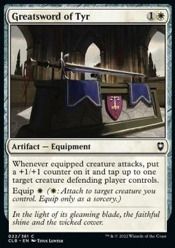 Greatsword of Tyr CLB-22 Common Good Englisch Foil