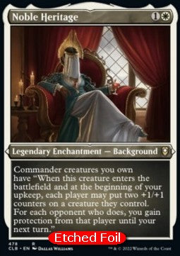 Noble Heritage (V.1) XCLB-478 Rare Excellent Englisch Foil