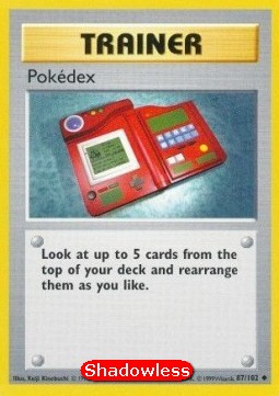 Pokédex BS-87 Uncommon Excellent Englisch