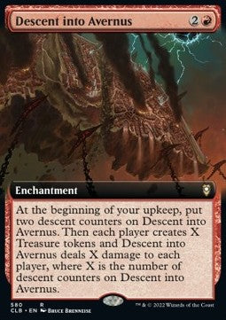 Abstieg nach Avernus XCLB-580 Rare Excellent Deutsch Foil