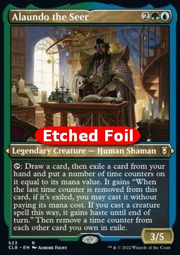 Alaundo the Seer XCLB-523 Rare Near Mint Englisch Foil