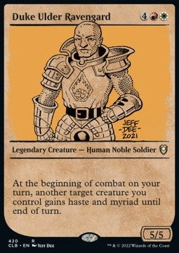 Duke Ulder Ravengard (V.2) XCLB-420 Rare Good Englisch Foil