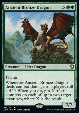 Ancient Bronze Dragon CLB-214 Mythic Light Played Englisch
