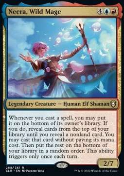 Neera, Wild Mage CLB-288 Rare Near Mint Englisch