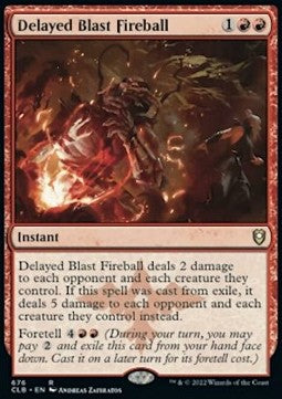 Delayed Blast Fireball XCLB-676 Rare Near Mint Englisch