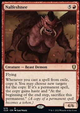Nalfeshnee XCLB-678 Rare Excellent Englisch