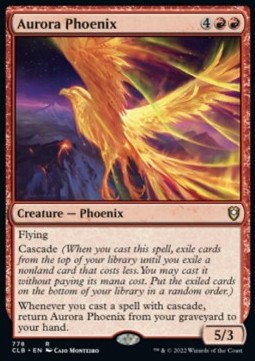 Aurora Phoenix XCLB-778 Rare Near Mint Englisch