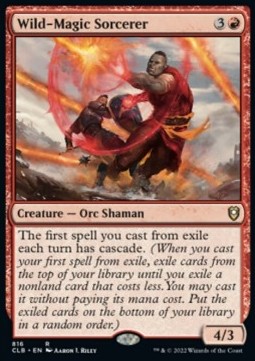 Wild-Magic Sorcerer XCLB-816 Rare Near Mint Englisch