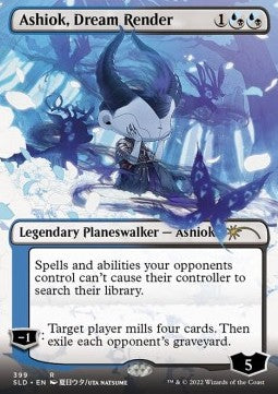 Ashiok, Dream Render SLDFS-399 Rare Excellent Englisch Foil