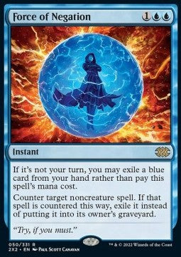 Force of Negation 2X2-50 Rare Near Mint Englisch