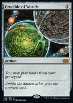 Crucible of Worlds 2X2-303 Mythic Excellent Englisch