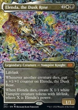 Elenda, the Dusk Rose X2X2-377 Mythic Near Mint Englisch
