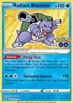 Strahlendes Turtok PGO-018 Ultra Rare Near Mint Deutsch