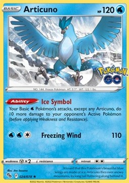 Arktos PGO-024 Holo Rare Excellent Deutsch
