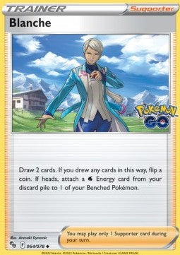 Blanche PGO-064 Uncommon Excellent Englisch Reverse Holo