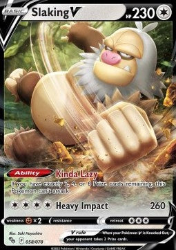 Slaking V PGO-058 Ultra Rare Near Mint Englisch