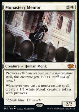 Monastery Mentor 2X2-21 Mythic Excellent Englisch