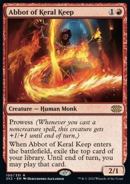 Abbot of Keral Keep 2X2-100 Rare Near Mint Englisch