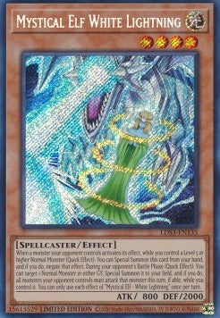 Mystische Elfe - Weißer Blitz LDS3-DE135 Secret Rare Near Mint Deutsch