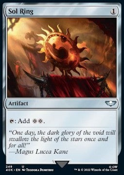 Sol Ring (V.1) 40K-249 Uncommon Near Mint Englisch