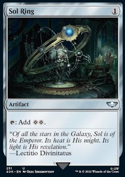 Sol Ring (V.3) 40K-251 Uncommon Near Mint Englisch