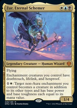 Zur, Eternal Schemer DMU-228 Mythic Good Englisch