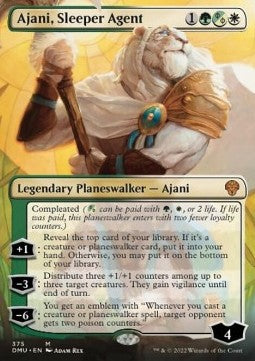 Ajani, Sleeper Agent XDMU-375 Mythic Excellent Englisch