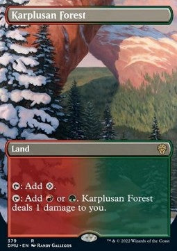 Karplusan Forest XDMU-379 Rare Good Englisch