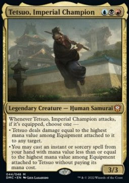 Tetsuo, Imperial Champion DMC-44 Mythic Near Mint Deutsch Foil