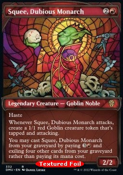 Squee, Dubious Monarch (V.2) XDMU-332 Rare Excellent Englisch Foil