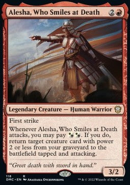Alesha, Verachterin des Todes DMC-118 Rare Near Mint Deutsch