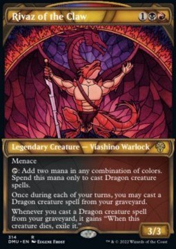 Rivaz of the Claw (V.1) XDMU-314 Rare Good Englisch Foil