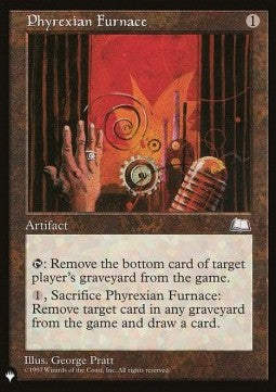 Phyrexian Furnace ZNL- Uncommon Light Played Englisch