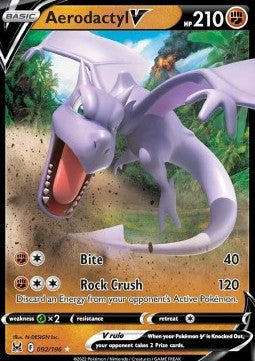 Aerodactyl V LOR-092 Ultra Rare Poor Deutsch
