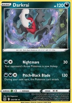 Darkrai LOR-120 Holo Rare Near Mint Deutsch