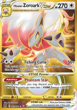 Hisui-Zoroark VSTAR LOR-213 Secret Rare EX Deutsch