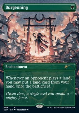 Burgeoning SLDJS-408 Rare Excellent Englisch Foil