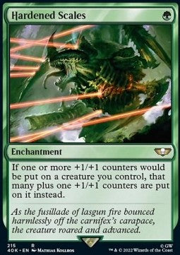 Hardened Scales 40K-215 Rare Excellent Englisch