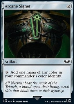 Arcane Signet (V.2) 40K-228 Common Near Mint Englisch