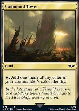 Command Tower (V.1) 40K-270 Common Near Mint Englisch