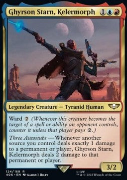 Ghyrson Starn, Kelermorph 40K-124 Rare Near Mint Englisch