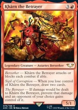 Khârn the Betrayer 40K-79 Rare Excellent Englisch