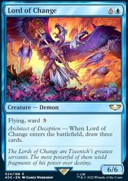 Lord of Change 40K-24 Rare Near Mint Englisch