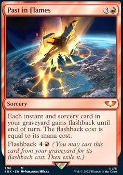 Past in Flames 40K-206 Mythic Near Mint Englisch