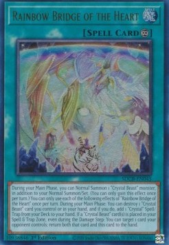 Regenbogenbrücke des Herzens SDCB-045 Ultra Rare Near Mint Deutsch 1. Auflage