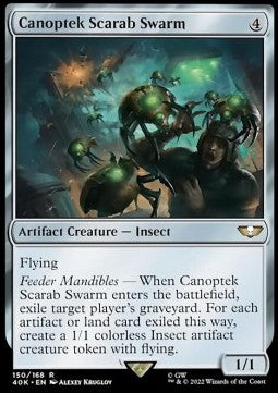 Canoptek Scarab Swarm 40K-150 Rare Near Mint Englisch